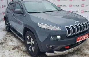 Дефлекторы окон (ветровики) Jeep Cherokee (KL) 2013 (Джип Чироки) Кобра Тюнинг