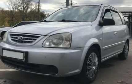 Дефлекторы окон (ветровики) Kia Carens II 2002-2006 (Киа Каренс) Кобра Тюнинг