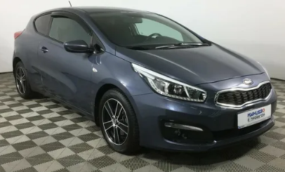 Дефлекторы окон (ветровики) Kia Ceed II Hb 3d 2012 (Киа Сид) Кобра Тюнинг